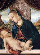 Giovanni Santi Virgin and Child oil painting reproduction